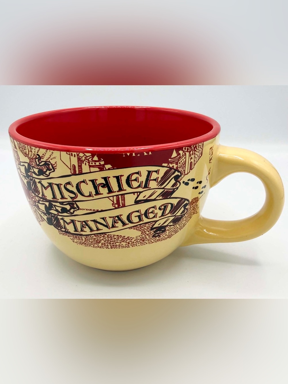 Harry Potter Mischief Managed Marauder’s Map 24 oz. Coffee/Soup Mug